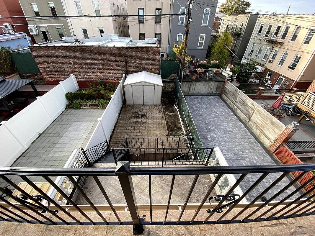 The same terrace before